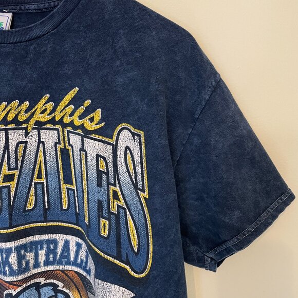 Men's '47 Memphis Grizzlies 75th Anniversary City Edition Mineral Wash T-Shirt - Picture 3 of 6